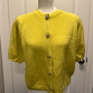 Aqua Bright Yellow Knitwear